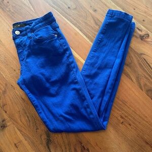 Joe’s Mid Rise Skinny | size 25 | color blue